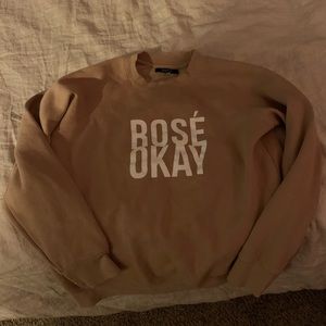 Super fun sweatshirt by Brunette the Label